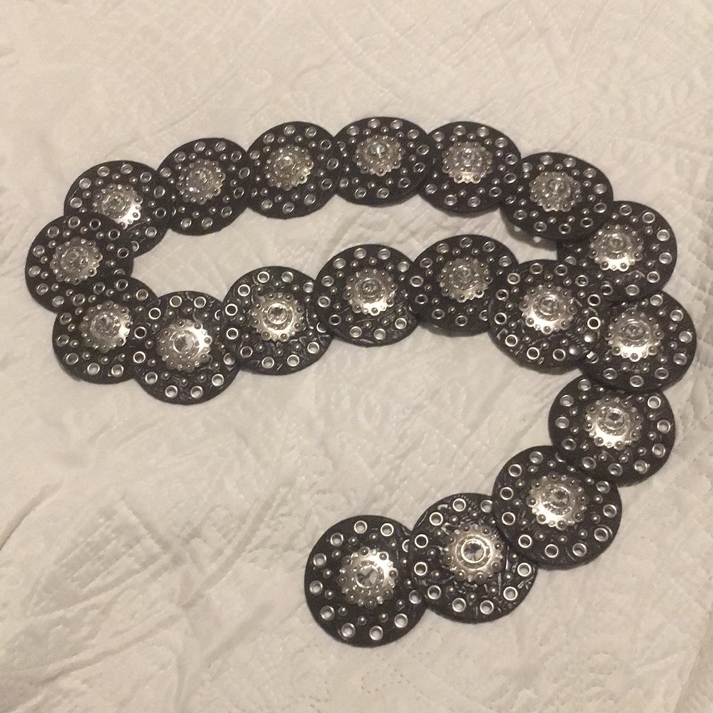 Black concho belt